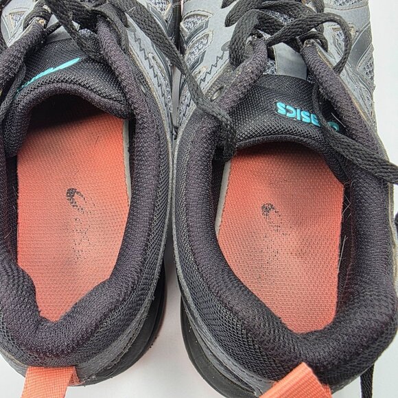 Asics Gel Torrance Trail Womens Size 9 Black Orange Running Shoes Trail Hiking - Picture 5 of 14